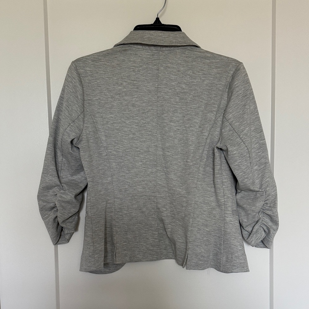 Candie's Light Gray Women's Blazer - Picture 4 of 4